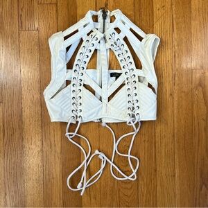 Dolls Kill Harness Bra